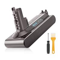 Replacement Battery for Dyson V10, 7200 mAh V10 Animal V10 Absolute V10 Motorhead SV12 V10 Fluffy Cordless Stick Vaccuum Cleaner (Does Not Fit SV10)