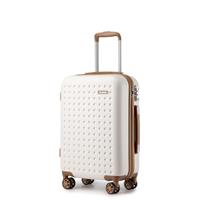 Kono Lightweight Carry On Spinner Suitcase with 4 Wheels and TSA Lock