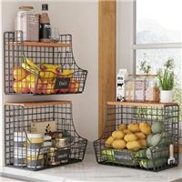 UMDONX 2 Pack Chest Freezer Basket Organiser Storage Boxes -