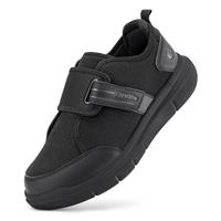 FitVille Mens Diabetic Shoes Extra Wide Fit Trainers with Adjustable Strap for Swollen Feet Plantar Fasciitis V10