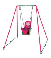 Peppa Pig Fast Folding Toddler Swing, Steel, Multicoloured, 119cm x 115cm x 110cm