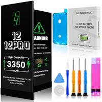 GOLDWANGWANG Battery Replacement for iPhone, Complete Repair Kit, CE/RoHS/FCC/PSE Certified