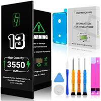 GOLDWANGWANG Battery Replacement for iPhone, Complete Repair Kit, CE/RoHS/FCC/PSE Certified