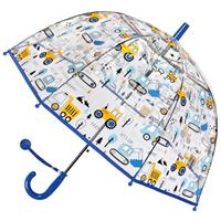 Kids Clear Bubble Umbrella -Perfect for Walking Safety-Grip