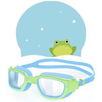 Zeligerstar Kids Swim Goggles with Silicone Swim Cap, Swimming Goggles for Kids 6-14, Anti-Fog UV Protection Pool Goggles Cap Set for Boys Girls Children