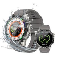Amoled Military Smart Watch with GPS, Compass, Alititude, Ai