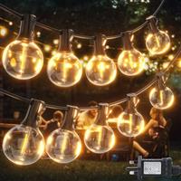 FIBRAVE Outdoor G40 LED Globe String Lights