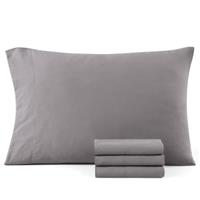 Casa Platino 4 Pack Pillow Cases - Standard Size 50x75 cm - Pre-Washed 100% Brushed Microfiber with Envelope Closure Wrinkle Resistant and Soft