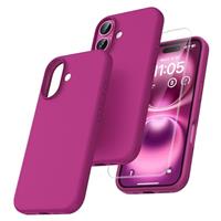 TOCOL Silicone for iPhone SE Case, Liquid Silicone Multi-Color Slim Silky-Soft Touch Anti-Scratch Shockproof Protective Phone Cover, Midnight Blue