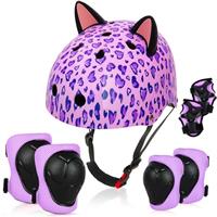 Kids Helmet for 8-14 years old, Toddler Bike Helmets Kids Helmet Pads Set Multi-Sports Helmet Protection Gear for Cycling Skateboard Scooter