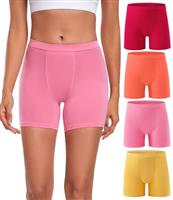 wirarpa Women's Boxer Briefs Modal Boyshort Panties Ultra Soft Ladies Boxers Underwear Under Dress Skirt Multipack