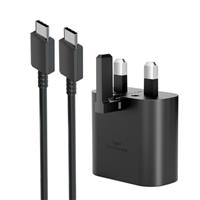 for Samsung Charger, Fast Charger 25W Plug and 6ft Cable USB C to C, Compatible with Samsung Galaxy S24 S23 Ultra S22 S21fe S20 A33 A53 A54 A14 A13 Z Flip/Fold 4