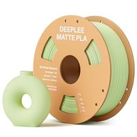 DEEPLEE Matte PLA Filament 1.75mm 3D Printer Filament, Dimensional Accuracy +/- 0.02mm, Fits for Most FDM 3D Printers