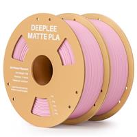 DEEPLEE Matte PLA Filament 1.75mm 3D Printer Filament, Dimensional Accuracy +/- 0.02mm, Fits for Most FDM 3D Printers