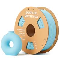 DEEPLEE Matte PLA Filament 1.75mm 3D Printer Filament, Dimensional Accuracy +/- 0.02mm, Fits for Most FDM 3D Printers