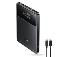 Baseus Laptop Power Bank 20000 mAh 100W Fast Charging, Slim Battery Pack Portable Charger, Blade H1 for Laptops, iPad, iPhone 16 Pro, Switch, Steam Deck, Samsung Galaxy S23, AirPods, 2024 Version