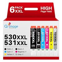 Q-image 4 Pack 604XL Ink Cartridges multipack Compatible with Epson 604 XL for Expression Home XP 2200 2205 3200 4200 Workforce WF-2910DWF WF-2930DWF WF-2935DWF WF-2950DWF