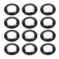 12 Pack Push-On Push Nuts for 5/8" Dolly Axle Rods, Spring S