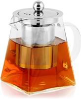 Spring Chef Water Pitcher with Lid Fridge, Glass Water Jugs for Fridge 1500ML/52.79OZ,Fridge Water Carafe for Hot Cold Water Ice Tea Wine Coffee Milk Juice Beverage
