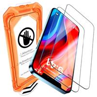 UniqueMe for iPhone 13/13 Pro/14/16e Screen Protector - 2 Pack Screen Protector Tempered Glass Bubble Free Ultra Resistant Case Friendly Scratch-proof