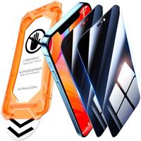UniqueMe for iPhone 13/13 Pro/14/16e Screen Protector - 2 Pack Screen Protector Tempered Glass Bubble Free Ultra Resistant Case Friendly Scratch-proof