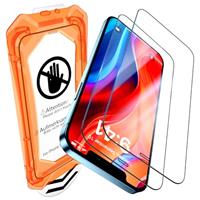UniqueMe for iPhone 13/13 Pro/14/16e Screen Protector - 2 Pack Screen Protector Tempered Glass Bubble Free Ultra Resistant Case Friendly Scratch-proof