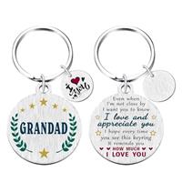 Yobent Dad Fathers Day Keyring Gifts - Daddy Gifts from Daug