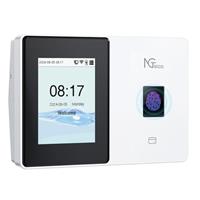 NGTeco Cloud Clocking in Machine, 2.4/5GHz WiFi Time Clocks for Employees Small Business, TC2 Fingerprint Biometric Attendance System with Remote Control Software iOS/Android App (0 Monthly Fee)