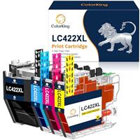 ColorKing 603XL Ink Cartridges Replacement Compatible for Epson 603XL for XP-2100 XP-2105 XP-3100 XP-3105 XP-4100 XP-4105 WorkForce WF-2810 WF-2830 WF-2835 WF-2850 (1Black, 1Cyan, 1Yellow, 1Magenta)
