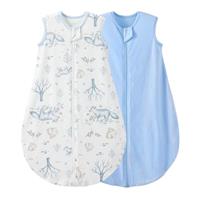 Duomiaomiao Baby Sleeping Bag 0.5/1.5/3.5 TOG, 100% Cotton Newborn Sleep Sack Baby Wearable Blankets for 0-36 Months Toddler