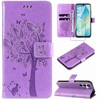 Hancda Phone Case for Samsung Galaxy A16 5G / A16 4G Leather Cover