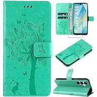 Hancda Phone Case for Samsung Galaxy A16 5G / A16 4G Leather Cover