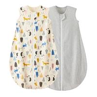 Duomiaomiao Baby Sleeping Bag Sleep Sack, Baby Sleeping Bag 100% Cotton All Years Round Baby Wearable Blanket Unisex Toddler Newborn Sleep Bag