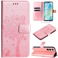 Hancda Phone Case for Samsung Galaxy A16 5G / A16 4G Leather Cover