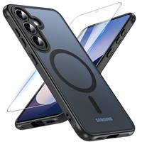 OWKEY Case for Samsung Galaxy A14 5G/4G with Built-in Screen Protector Anti-Scratch, 360 Degree Full Body Military Grade Rugged Phone Cover for Samsung Galaxy A14 5G/4G 6.6-Inch