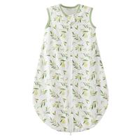 LULUMONKEY Baby Sleeping Bag 0.5 TOG, 100% Cotton Baby Summer Sleeping Bag for 0-36 Months Newborn Sleep Sack