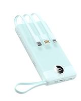 VEEKTOMX Power Bank with Built-in Cables, 10000mAh/20000mAh