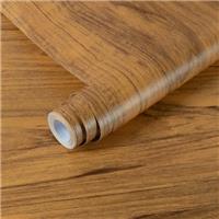 Decoroom Sticky Back Plastic Roll Wood Effect Vinyl Wrap Self Adhesive Grain Peel and Stick Wallpaper Contact Paper Waterproof Film Cover Cupboard Countertop Renovation Furniture Stickers