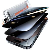 LK 2 Pack for iPhone 16 Pro Screen Protector, 2 Pack HD Tempered Glass Film, Auto Dust-Elimination Installation Tool, No Bubbles No Dust Anti-Scratch, 9H+ Hardness, Full Coverage Protection