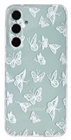 Casemall for Samsung Galaxy A54 Flower Case Clear with Cute