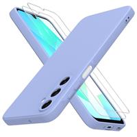 THIYUFUNS Case for Samsung Galaxy A16 4G / 5G with 2 Tempered Glass Screen Protector, A16 Case Silicone Slim Fit Shockproof Anti-Scratch Compatible with Samsung Galaxy A16 4G / 5G