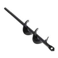 Garden Auger Drill Bit for Planting, Bulb Planting Auger, Post Hole Digger,Fence Post Digger Tool,Auger Hole Digger for 3/8" Hex Drive