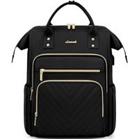 LOVEVOOK Laptop Backpack for Women, Womens Backpack for School Work Travel College With USB Port, Large Computer Laptop Rucksack
