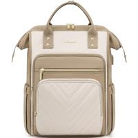 LOVEVOOK Laptop Backpack for Women, Womens Backpack for School Work Travel College With USB Port, Large Computer Laptop Rucksack