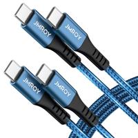 USB C to C 60W PD Fast Charging Cable - Compatible with iPhone 15, MacBook, iPad, Galaxy S23 Ultra, Huawei Mate 60