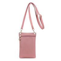 Energather Small Phone Bag, Soft PU Leather Mobile Phone Bags for Women, Mobile Phone Pouch Bag Crossbody Phone Bag