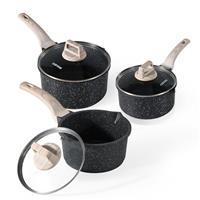 CAROTE Pots and Pans Set, Non Stick Induction Hob Pan Set