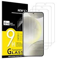 NEW'C 3 Pack Designed for Samsung Galaxy S24 Plus / S24+ Screen Protector Tempered Glass,Case Friendly Scratch-proof, Bubble Free, Ultra Resistant