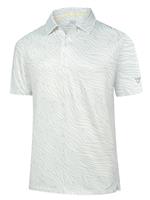 Boyzn Men's Golf Shirt - Breathable Quick-Dry Lightweight Polo Shirts for Men with Solid/Print Designs, Casual & Golf Wear
