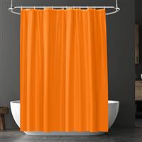 URAQT Shower Curtain Anti Mould, Upgrade PEVA Waterproof Bath Curtains, Mildew Resistant Bathroom Shower Curtains with 12 Hooks, Grey Bathtub Curtains with Metal Rustproof Eyelets, 180 x 180 cm